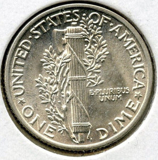 1939 Mercury Silver Dime - Philadelphia Mint - H364
