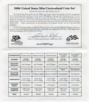 2006 P & D US Uncirculated Mint Set 20 Coin United States Philadelphia & Denver