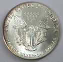 1991 American Eagle 1 oz Fine Silver Dollar - Toning Toned US Mint Bullion J885