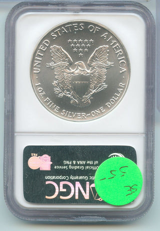 1993-P American Silver Eagle 1 oz Silver Dollar NGC MS69 - SR40