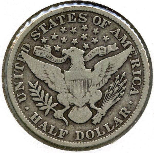 1902 Barber Silver Half Dollar - Philadelphia Mint - A654