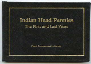 Indian Head Cent Pennies 1859 + 1909 First and Last Year Penny Coin Set - K415