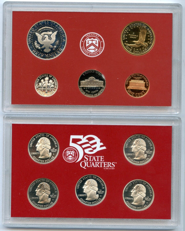 2003 United States Silver Proof Set 10 Coins U.S. Mint San Francisco