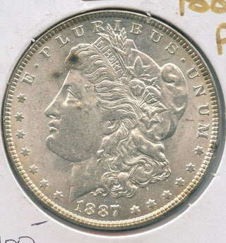 1887-P Morgan Silver Dollar $1 Philadelphia Mint - SS841