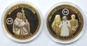 2014 Pope John Paul II Cook Islands 24k Gold-plated Coin Collection Set - J740