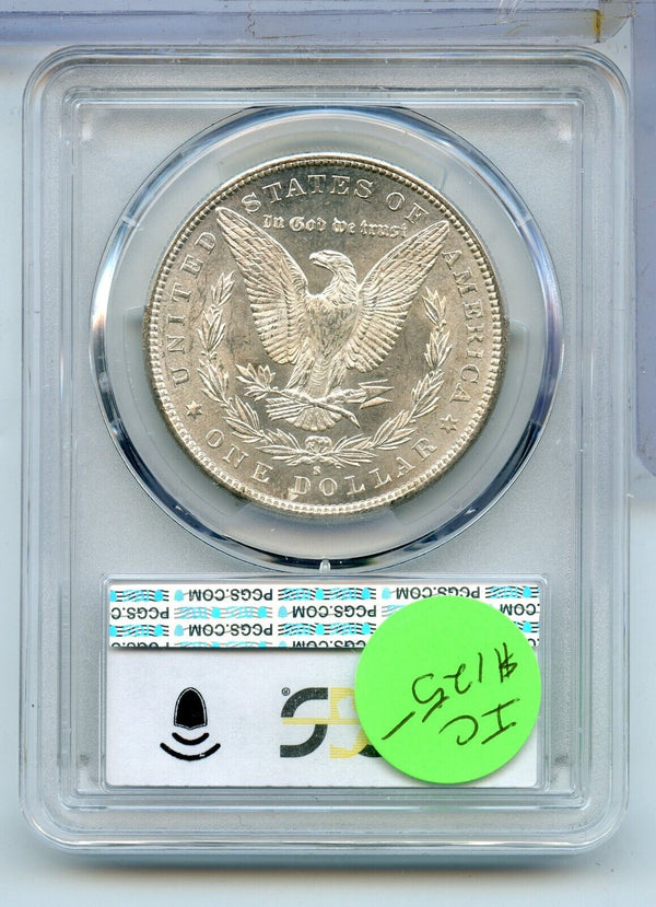 1880-S Morgan Silver Dollar PCGS MS64 San Francisco Mint - KR886