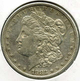 1882-S Morgan Silver Dollar - San Francisco Mint - J842