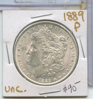 1889-P Morgan Silver Dollar $1 Philadelphia Mint - SS845