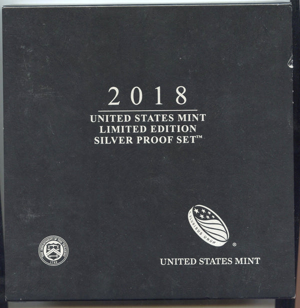 2018 Limited Edition Silver Proof Set - United States Mint - H543