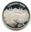 1991 Comiskey Park 80th Anniv 1 oz Silver Round  MLB -SS357