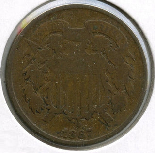 1867 2-Cent Coin - Two Cents - J47