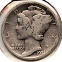 1921-D Mercury Silver Dime - Denver Mint - MC168