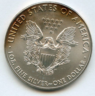 2018 American Silver Eagle 1 oz Coin - Toned Toning BU Uncirculated - JK892