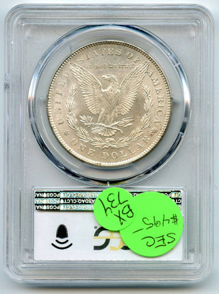 1878 7/8TF Morgan Silver Dollar PCGS MS 64 Weak - Philadelphia Mint - BX734