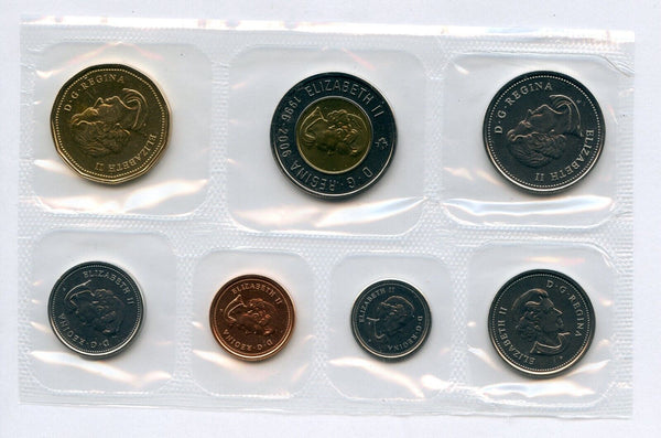 2006 Canada Uncirculated 7 Coin Mint Set Canadian - JP757