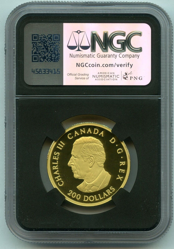 2025 Canada Peace Dollar 1 Oz 9999 Gold NGC PF70 $200 FDOI Susan Taylor - JP878