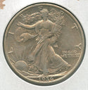 1936-S Walking Liberty Silver Half Dollar 50c San Francisco Mint - SR586