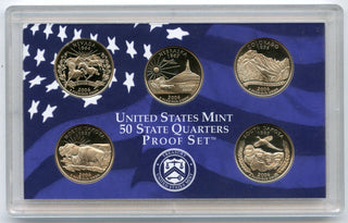 2006 United States State Quarters Silver Proof Set 5 Coins US Mint San Francisco