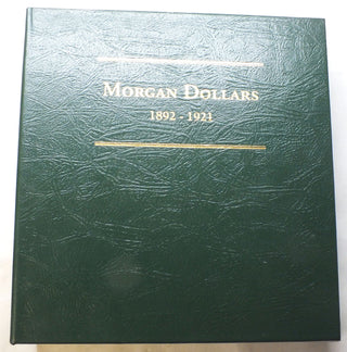 Morgan Dollars 1892 - 1921 Coin Set Album LCA9 Littleton Folder - H498