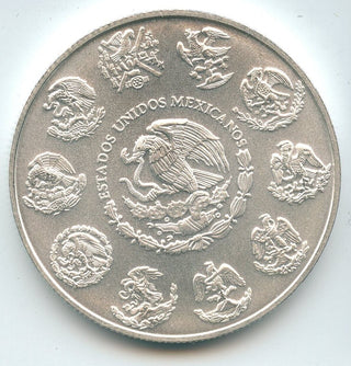 2018 Mexico Libertad 999 Silver 1 oz Onza Coin Plata Pura Bullion Ounce - SR135