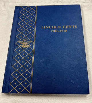 Lincoln Cents  1909-1940 Set Whitman Coin Folder 9405 Album - KR940