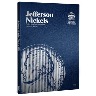 Jefferson Nickel Set Starting 1996 - Whitman Album # 9035 Coin Folder