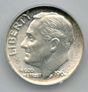 1962 DDO/DDR Roosevelt Silver Dime - Philadelphia Mint - J735