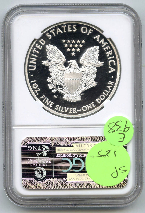 2013-W American Eagle Proof Silver Dollar NGC PF70 Ultra Cameo West Point - E938