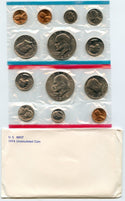 1974 Uncirculated Mint Set Philadelphia & Denver United States US 13 Coins P & D