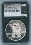 2016 $2 Niue Star Wars R2-D2 NGC PF70 Silver Coin 1oz 999 - SS578