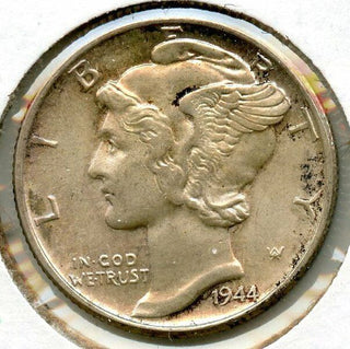 1944 Mercury Silver Dime - Uncirculated - Philadelphia Mint - BT160
