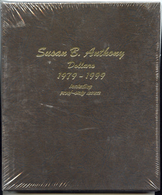 Susan B. Anthony Dollars 1979 - 1999 w/ Proofs Dansco 8180 Coin Album - H837