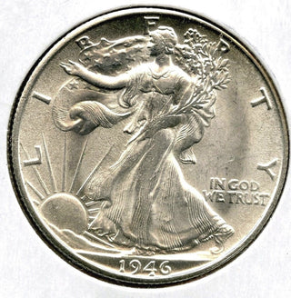 1946-S Walking Liberty Silver Half Dollar - San Francisco Mint - J505