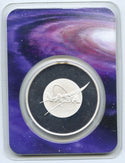 NASA Space Medal 2022 Round 999 Silver 1 oz TEP Holder Bullion $10 Commem - J893