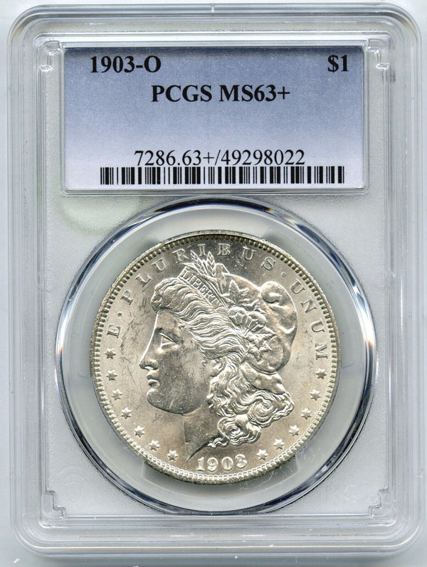 1903-O Morgan Silver Dollar PCGS MS 63 + Certified - New Orleans Mint - H345