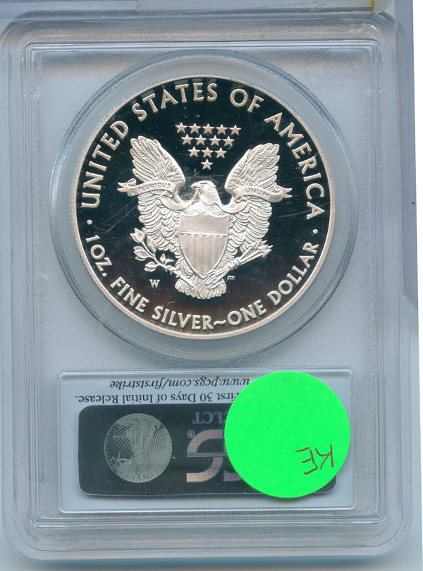 2014-W Proof Silver Eagle 1 oz PCGS PF70 DCAM West Point Mint First Strike SR809