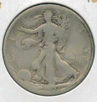 1921-S Silver Walking Liberty Half Dollar 50c San Francisco Mint  - SS769