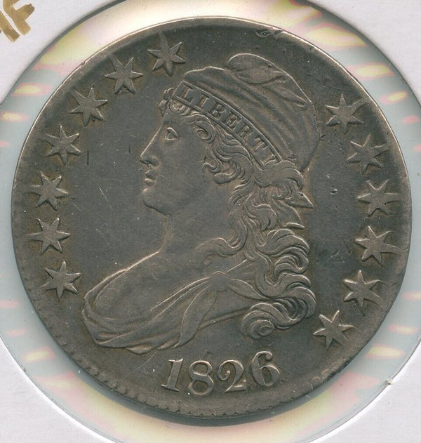 1826 Silver Bust Half Dollar 50c Philadelphia Mint  - SS706