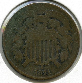 1871 2-Cent Coin - Two Cents - E655