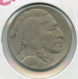 1931-S Buffalo Nickel 5c San Francisco Mint - SS331