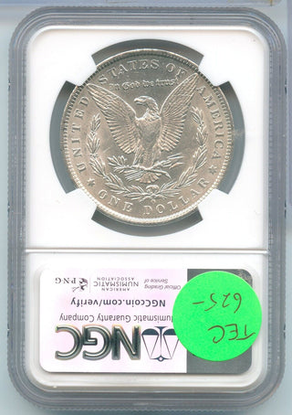 1886-O Silver Morgan Dollar NGC AU58 New Orleans Mint - SR186