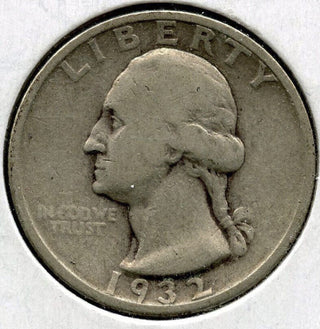 1932-S Washington Silver Quarter - Key Date - San Francisco Mint - H371