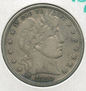 1899-P Silver Barber Half Dollar 50c Philadelphia Mint  - SS797