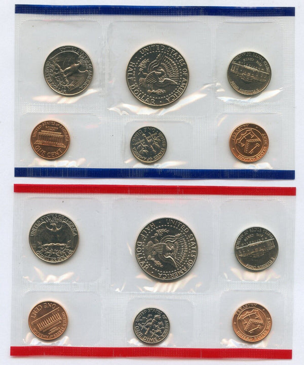 1989 US Uncirculated Mint Set 10 Coin United States Philadelphia Denver P & D