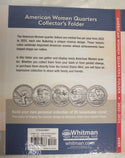 American Women Quarter Coin Folder 2022 - 2025 Date Set Whitman Album 4988