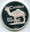 Camel Joe Cigarettes 999 Silver 1 oz Proof Art Medal Round - SS174