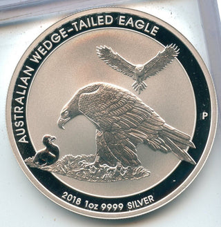 2018 Australia Wedge-Tailed Eagle 1 Oz Silver 9999 $1 Coin - SS607