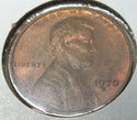 Lot of (11) Toned Lincoln Cent Pennies 1960s - 1970s Toning Penny Coins - B723