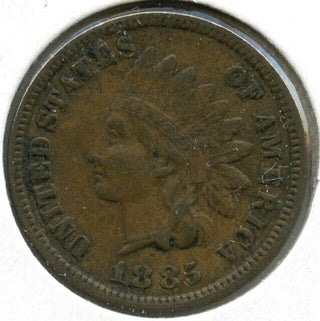 1885 Indian Head Cent Penny - Full Liberty - E344