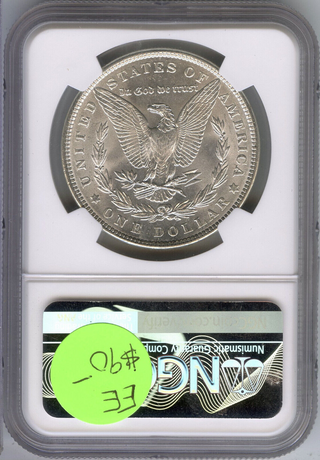 1886 Morgan Silver Dollar NGC MS 61 Certified - Philadelphia Mint - DM476